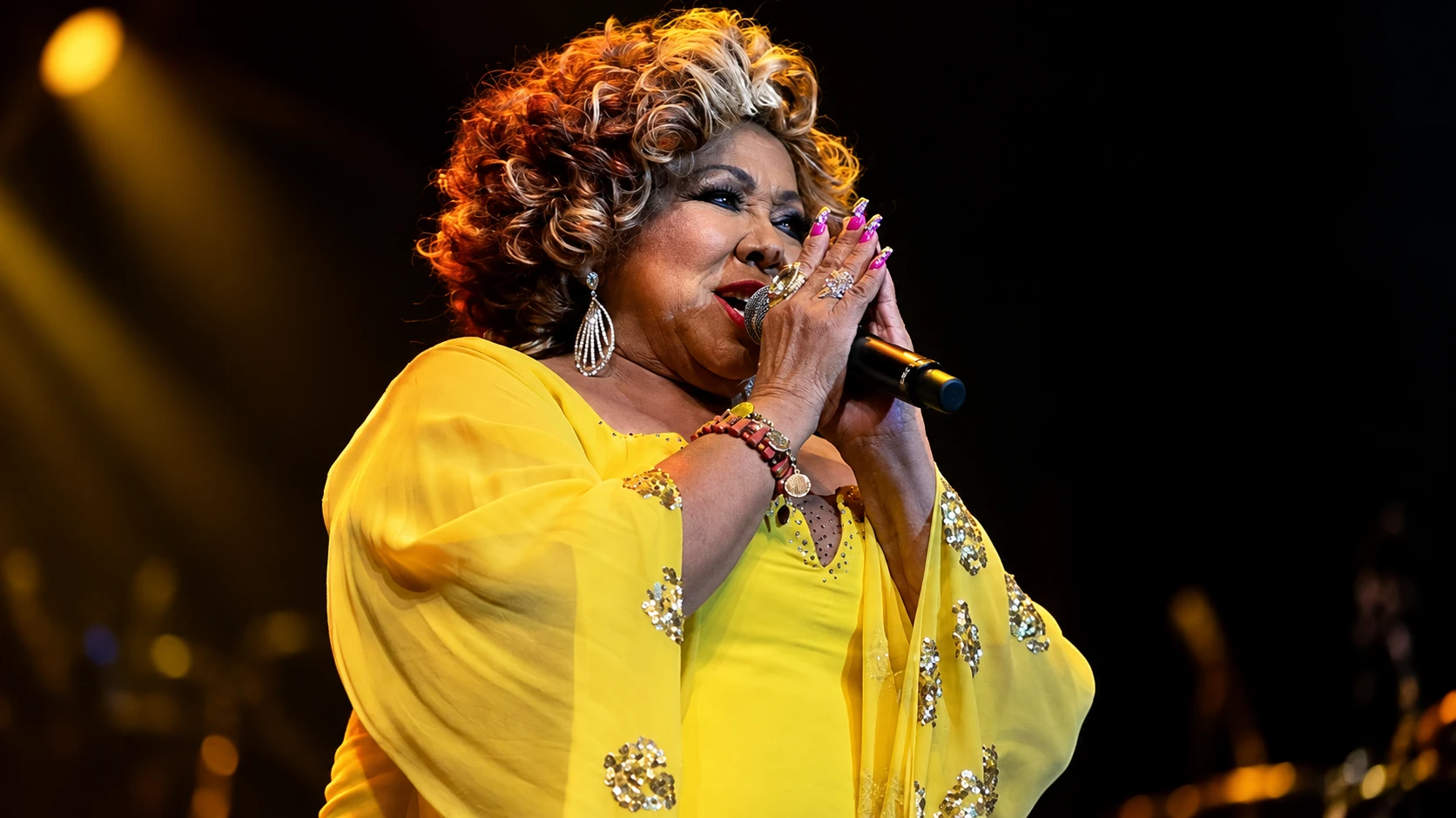 Alcione em apresentação ao vivo